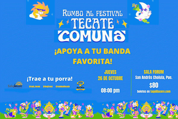 Presentación de Talentos Sala Forum: Rumbo al Tecate Comuna